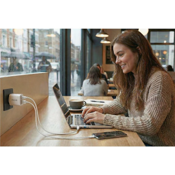 NGS - Carregador de Parede 45W USB-C + USB-A EON45WWHITE-B2C NGS - 6