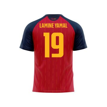 Camiseta Lamine Yamal da Seleção Espanhola de Futebol  - 1