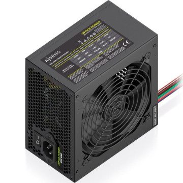 Fonte de alimentação Aisens ASPC-500ATX-SEOBK / 500W / Ventoinha de 12cm AISENS - 1