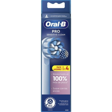 Cabeça de escova de substituição para escova de dentes Oral-B Pro Sensitive / Pacote com 4  - 1