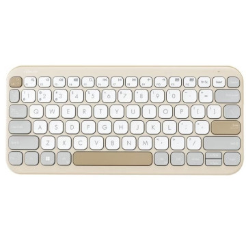 Teclado sem fio Asus Marshmallow KW100/ Bege ASUS - 1