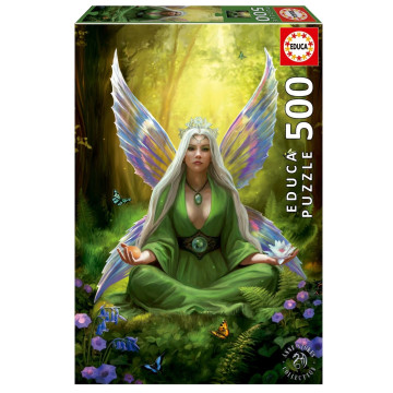 EDUCA - Puzzle 500 Imperatriz Anne Stokes 20542  - 1