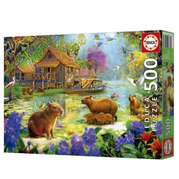 EDUCA - Puzzle 500 Aldeia de Capicaras 20547  - 1