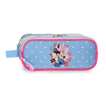Nécessaire de artigos de higiene pessoal Disney Minnie Mouse com flores JOUMMA BAGS - 1