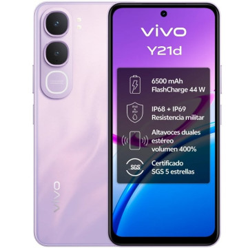 Smartphone Vivo Y21d 4GB/ 128GB/ 6.68"/ Roxo VIVO - 1