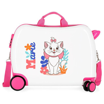Mala de viagem com rodinhas Disney Marie The Aristocats em ABS, 50cm JOUMMA BAGS - 1