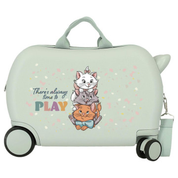 Mala de viagem com rodinhas ABS Time To Play Disney Os Aristogatos 45cm JOUMMA BAGS - 1