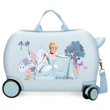 Mala de viagem com rodinhas da Cinderela da Disney, em ABS, 45 cm JOUMMA BAGS - 1