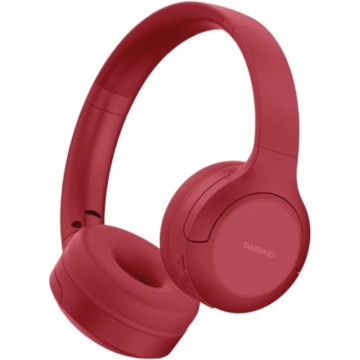 Fones de ouvido sem fio Daewoo DW2026 com microfone/Bluetooth/Vermelho DAEWOO - 1