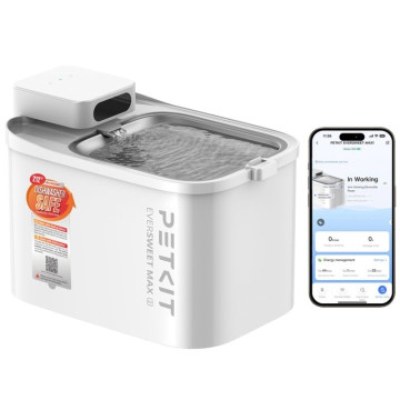 PetKit EverSweet Max 2 Fonte Inteligente UVC para Animais de Estimação / 3L / Controle por Aplicativo  - 1