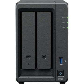 Synology ActiveProtect DP320 NAS / 2 baias de 3,5" - 2,5" / 8 GB DDR4 / 16 TB / Formato Torre SYNOLOGY - 1