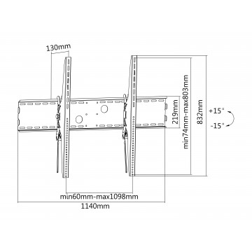 EQUIP - Suporte TV Tilt 650322 EQUIP - 5