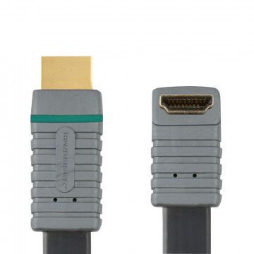 BANDRIDGE - Cabo HDMI 5m flat ficha 90º BVL1335 BANDRIDGE - 3