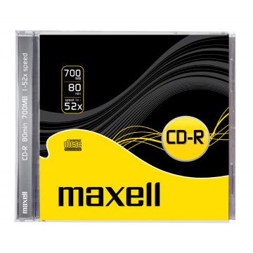 MAXELL - PACK 10 CD-R 80 52X 700MB - 624826.40.CN MAXELL - 2