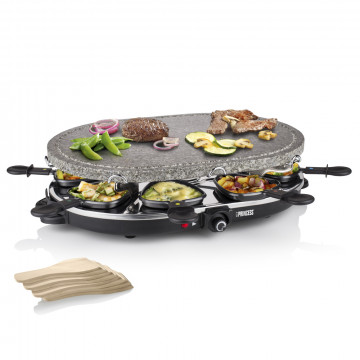 PRINCESS - Raclette 8 Oval Pedra Grill 162720 PRINCESS - 9