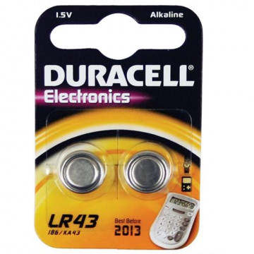 PILHA DURACEL.ESP.ELECTR.LR43    -43K2 DURACELL - 1