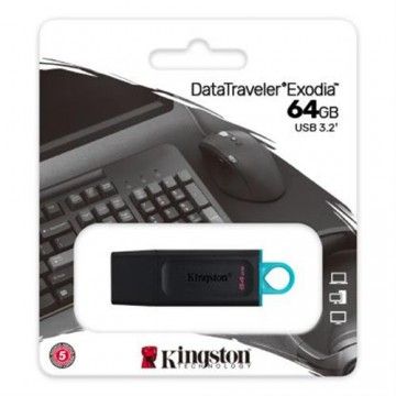 PEN KINGSTON.USB3.2-DTX/ 64GB KINGSTON - 1