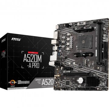 Motherboard MSI A520M-A Pro...