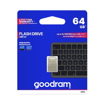 Pen Drive GoodRam 64Gb UPO3 USB 3.0 Metal Goodram - 1