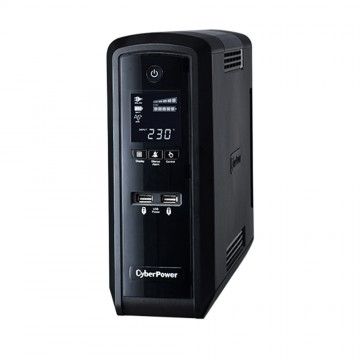 UPS CYBERPOWER 1300vA/780W, ACTIVE PFC, C/LCD,RJ45, 6 (3+3) OUT Cyberpower - 1