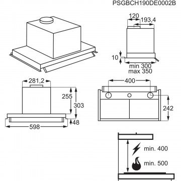 ELECTROLUX - Exaustor EFP126X ELECTROLUX - 2